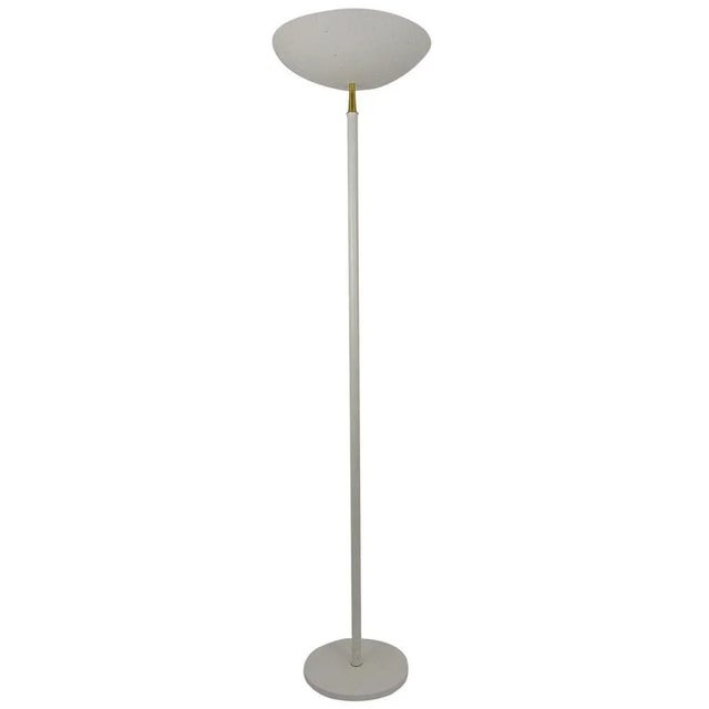 Mid-Century Italian Uplight Floor Lamp in Arteluce Style, 1950s For Sale - Image 11 of 11