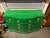 This is an vintage mahogany sideboard made by Drexel. It is painted with a European fine green lacquered paint. It has...