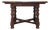 19th Century English Oak Baroque Round Dining Table For Sale