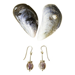 Modernist Silver Earrings by Arvo Saarela, 1958, Set of 2 For Sale