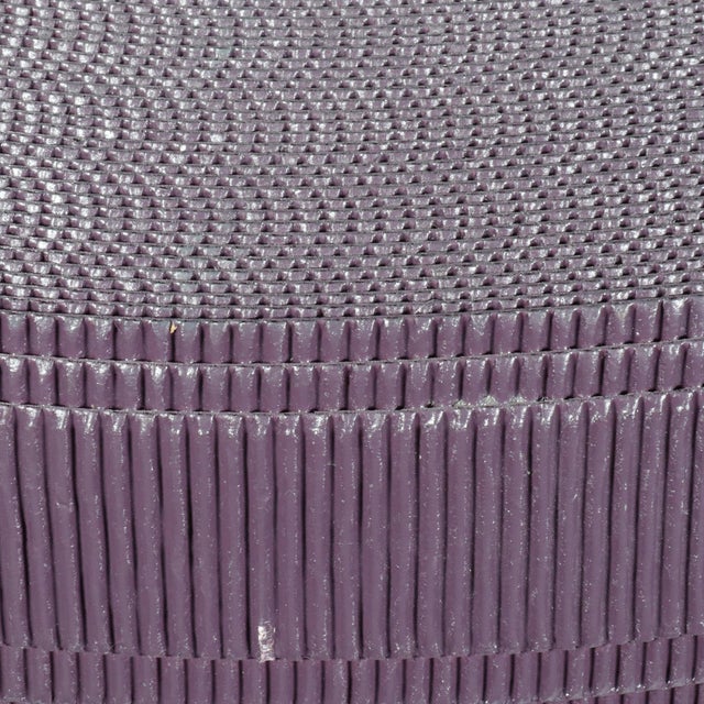 Oversized Postmodern Corrugated Cardboard Lamp Splatter Shade For Sale In Tampa - Image 6 of 10