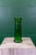 Exquisite Art Deco/Art Nouveau Secessionist Glass Vase with gilded geometric details applied by hand over a gorgeous deep...