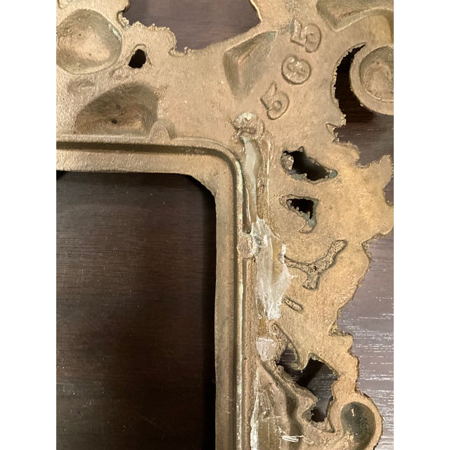 Late 19th Century Bradley & Hubbard Victorian Pierced Brass Wall Mirror No. 3564 – Ornate American Aesthetic Movement Mirror For Sale In Los Angeles - Image 6 of 6