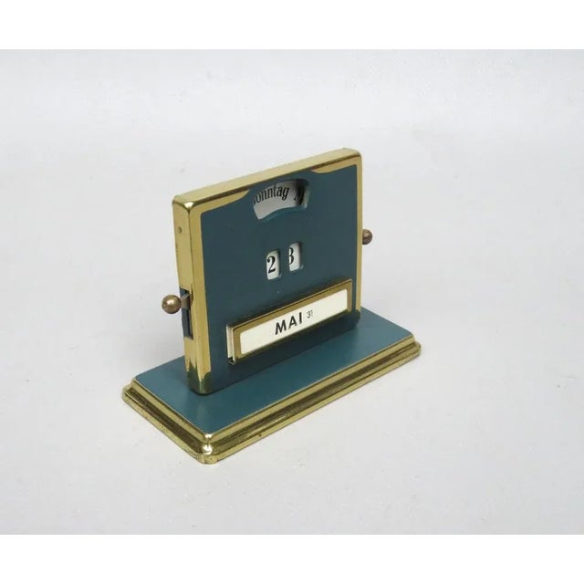 Petrol Perpetual Calendar from Jakob Maul For Sale - Image 4 of 11