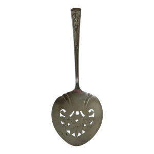 1920’s Wm Rogers Silver Plated "Wedding Congratulation" Tomato Server