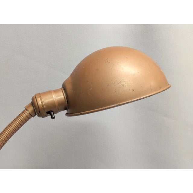 1930s Rodale Gooseneck Desk Lamp For Sale - Image 5 of 9