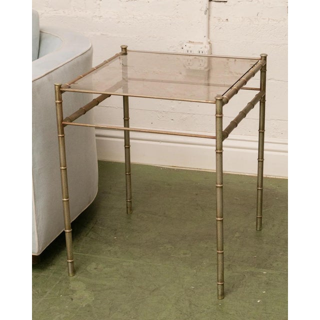 Discover the possibilities with the perfect end table. The perfect vintage find for showcasing photos, vases, lighting, or...