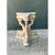 Vintage Plaster Dolphin Base Glass Dining Table For Sale In West Palm - Image 6 of 12