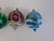 Gold Vintage Czechoslovakian Glass Christmas Diorama Ornaments, 1960, Set of 6 For Sale - Image 8 of 18
