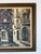 1970s Vintage Rustic European Street Scene Oil Painting on Canvas – Framed For Sale - Image 5 of 13