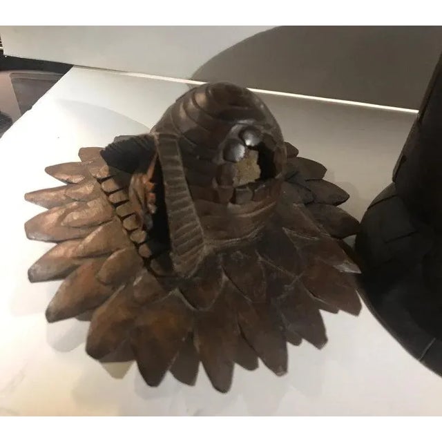 Rustic 19th Century Black Forest Round Covered Box For Sale - Image 3 of 13