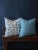 Savannah Cross // Montauk by Lauren Servati Textiles Pillow For Sale - Image 4 of 5