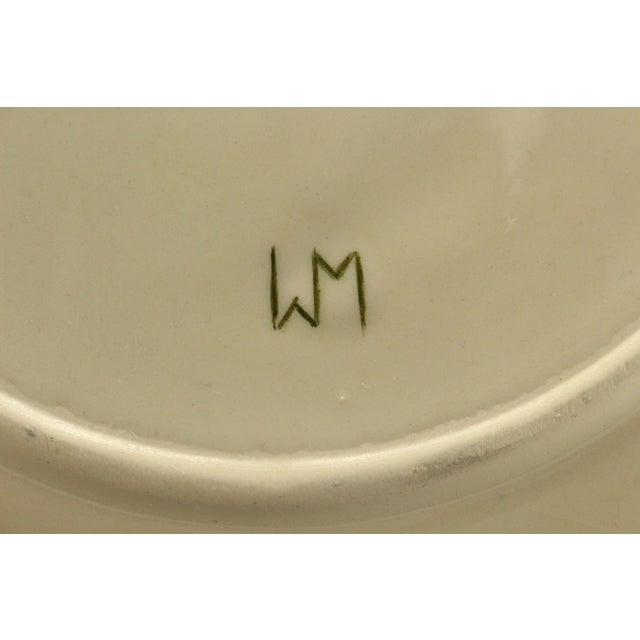 Moorcroft Flambe Pottery Plate With Magnolia Blooms, England 10.5" For Sale - Image 13 of 14