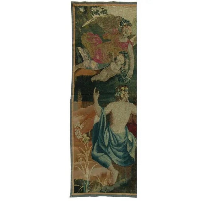 17th Century Antique Flemish Tapestry For Sale - Image 4 of 9
