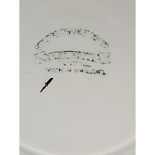 Brown 1930s Edwardian Trio English Dickensian Breweriana Collectors Plates For Sale - Image 8 of 8
