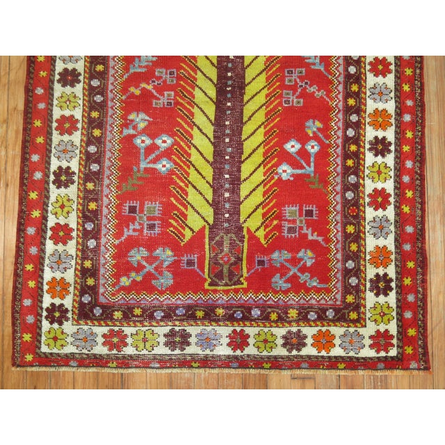 Traditional Antique Anatolian Rug - 3'3" x 4'6" For Sale - Image 3 of 4