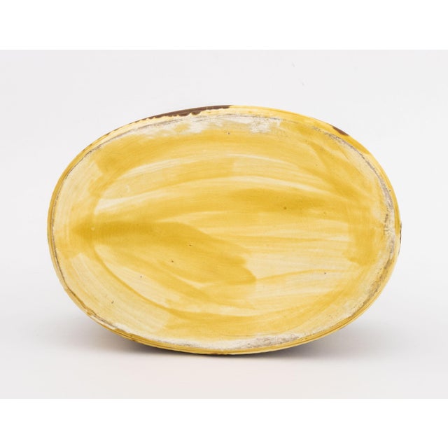 Ceramic Polychrome Glazed Ceramic Game Pie Dishes, 2 For Sale - Image 7 of 13