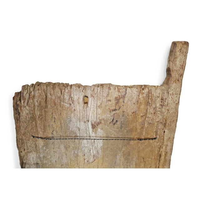 Early 20th Century Antique Old Igbo African Grain Door / Wall Object For Sale - Image 5 of 6