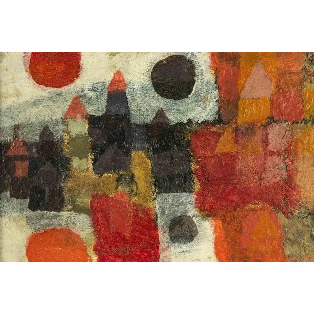 Sergio Barletta, Homage to Klee, Oil on Masonite, 1960 For Sale - Image 4 of 4