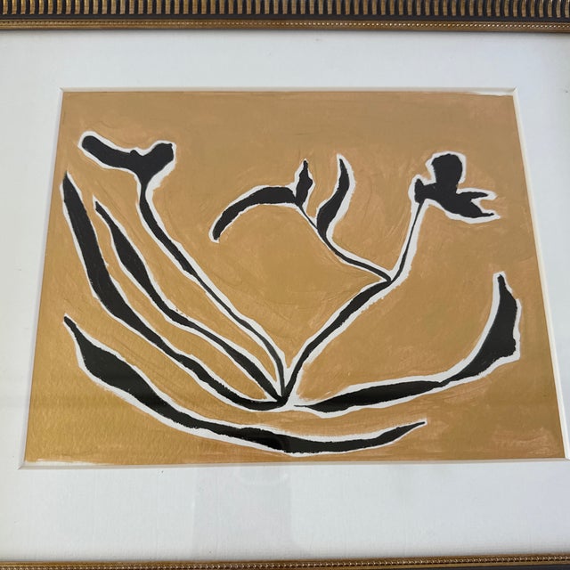 Original Abstract Floral Acrylic Painting Matted and Framed. Created by myself, Dawn Lensing. Other original works may be...