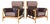Pair of Dependable Furniture MFG Co Leather Lounge Chairs For Sale