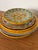 Yellow Set of 6 Italian Decorative Italian Wall Plates – Made for Cottura For Sale - Image 8 of 8