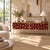 Gold Italian Burgundy Murano Glass and Brass Sideboard from Justfurnituress SRL For Sale - Image 8 of 9