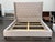 Design Plus Gallery presents a California King Size Upholstered Tufted Wingback Bed Frame from Restoration Hardware. The...