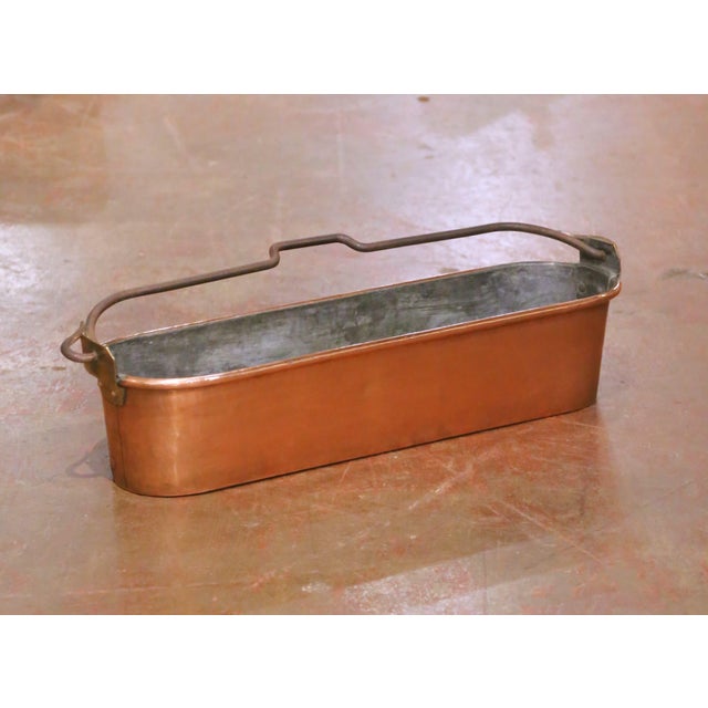 This authentic antique French poissonnière was crafted in France circa 1860 and exemplifies the utilitarian elegance of...