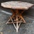 American Adirondack Twig Side Table Octagonal Shaped Very Rustic - Very Folk Art "very rustic with exposed "rusty" nails...