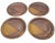 1970s 1970s Iron Mountain "Roan" Stoneware Dinner Plates, Set of 4 For Sale - Image 5 of 10