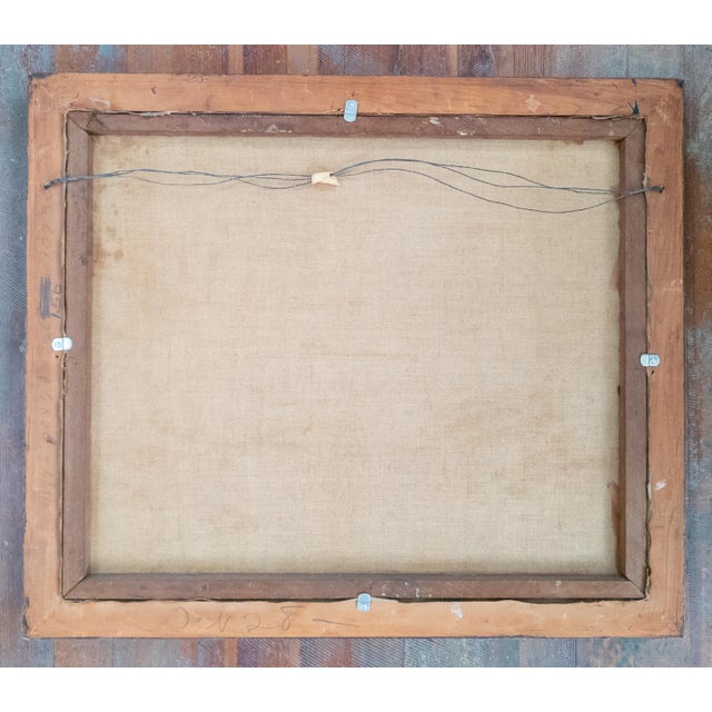 20th Century American Vermont Winter Landscape Painting by Thomas R. Curtin For Sale - Image 14 of 15