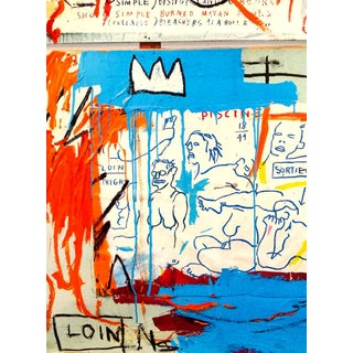 Jean-Michel Basquiat Piscine Versus the Best Hotels Poster For Sale