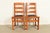 A beautiful pair of antique Mission or Arts & Crafts ladder back dining chairs By Charles P. Limbert Co. USA, Circa 1910...