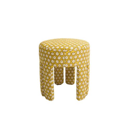 Contemporary Ham Pouf in Beech by Popus Editions For Sale - Image 3 of 10
