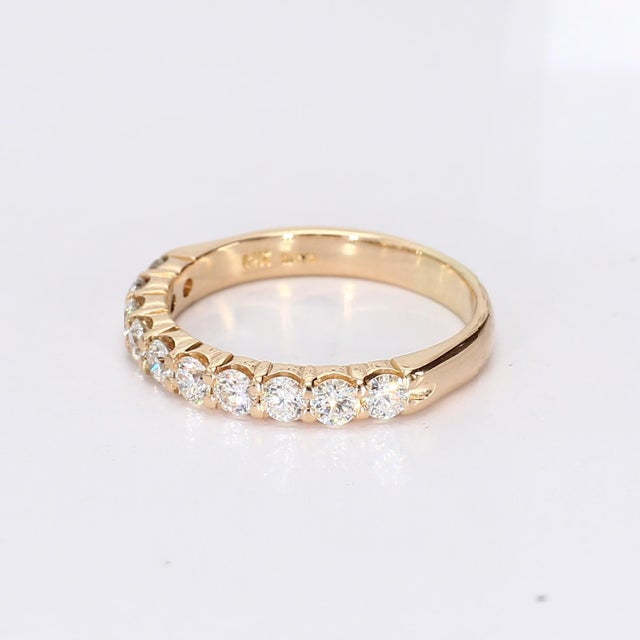 Stone Information - 10x Round Brilliant Diamonds - ~1.2ctw Grading - VS2/E Ring Size - Total Weight - 3.85g