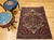 Textile 19th Century Farahan Sarouk Rug, Hand-Knotted Wool, Floral Medallion Pattern, Ivory & Red, 4x5 For Sale - Image 7 of 15