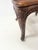 Pair of Regency style armchairs in natural wood Armchairs with flat backs and a frame carved with shells and acanthus...