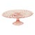 Glass Art Deco Pink Cake Plate from Val Saint Lambert, 1930s For Sale - Image 7 of 15