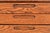 Brown Antique Oak Arts & Crafts 5-Drawer Architect's Blueprint Flat File Cabinet, Newly Refinished For Sale - Image 8 of 15