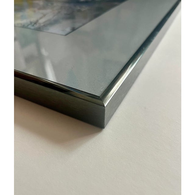 Vintage Itsu Arita Watercolor Painting Trees in the Forest Framed Signed Art For Sale - Image 9 of 9