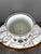 Elegant Gien earthenware set from the renowned Renaissance Collection, comprising a cachepot and matching display stand....