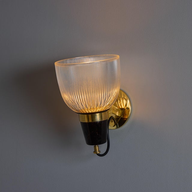 1950s Ignazio Gardella Lp5 'Coppa Aperta' Sconce for Azucena For Sale - Image 17 of 18