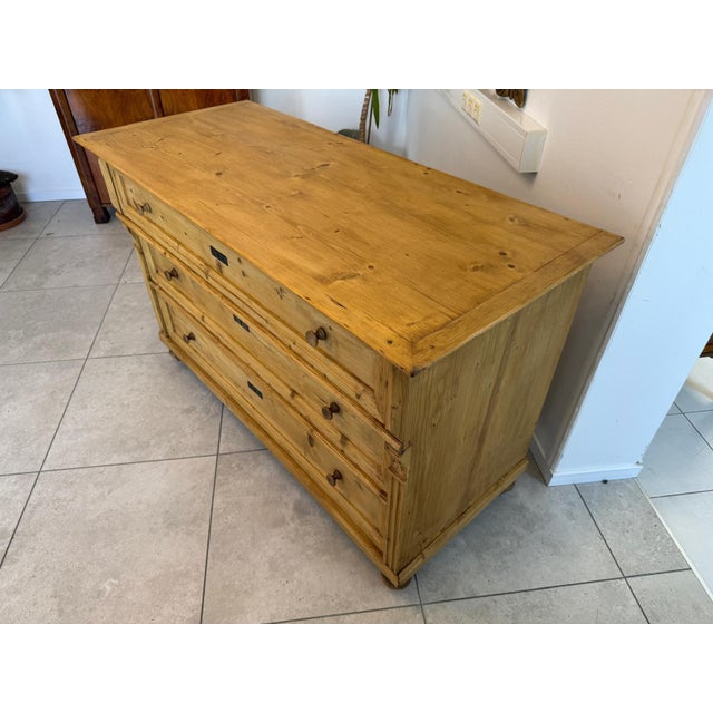Antique Biedermeier Chest of Drawers with Drawers For Sale - Image 8 of 13
