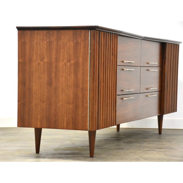 United Furniture Walnut Dresser Credenza Chairish