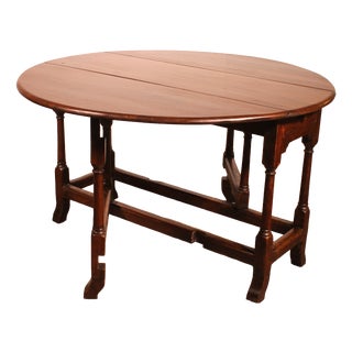 18th Century Oak Gateleg Table For Sale