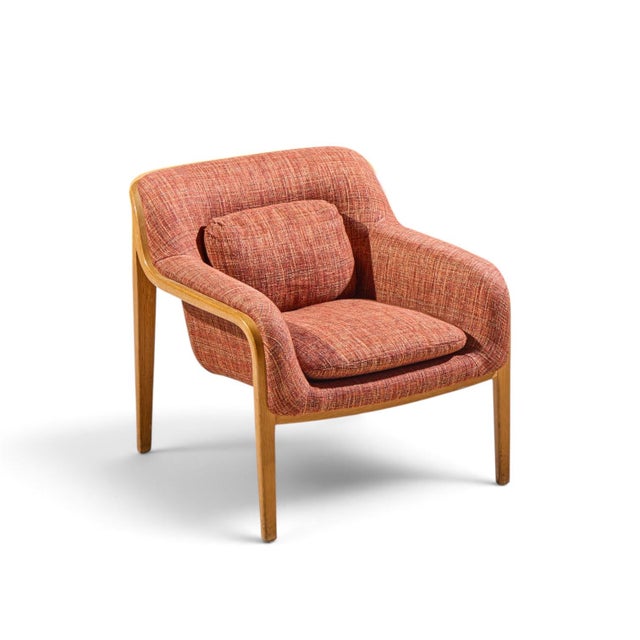 Bill Stephens for Knoll Model 1315 Mid Century Bentwood Lounge Chairs - Pair For Sale - Image 12 of 12