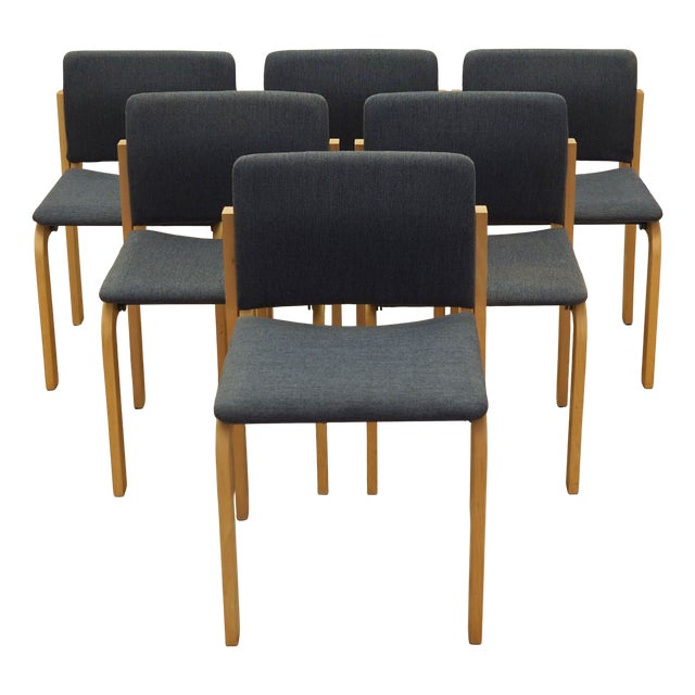 Danish Chairs from Fritz Hansen, 1980s, Set of 6 For Sale