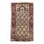 19th CENTURY Antique Shirvan Prayer Rug 2.6 x 5 For Sale