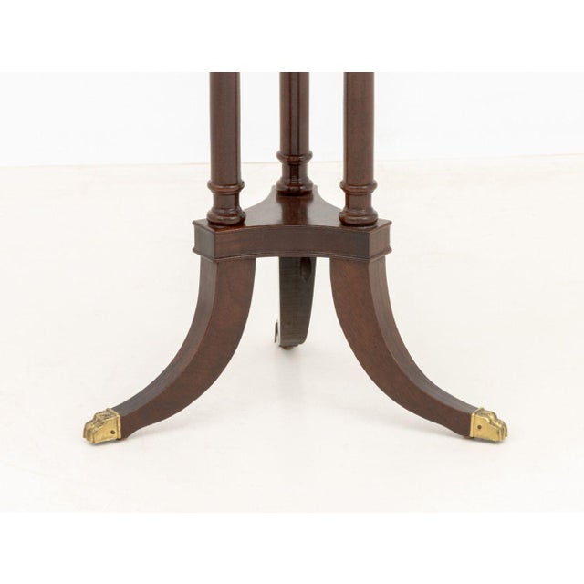 Traditional American Empire Style Mahogany Tripod Table For Sale - Image 3 of 8
